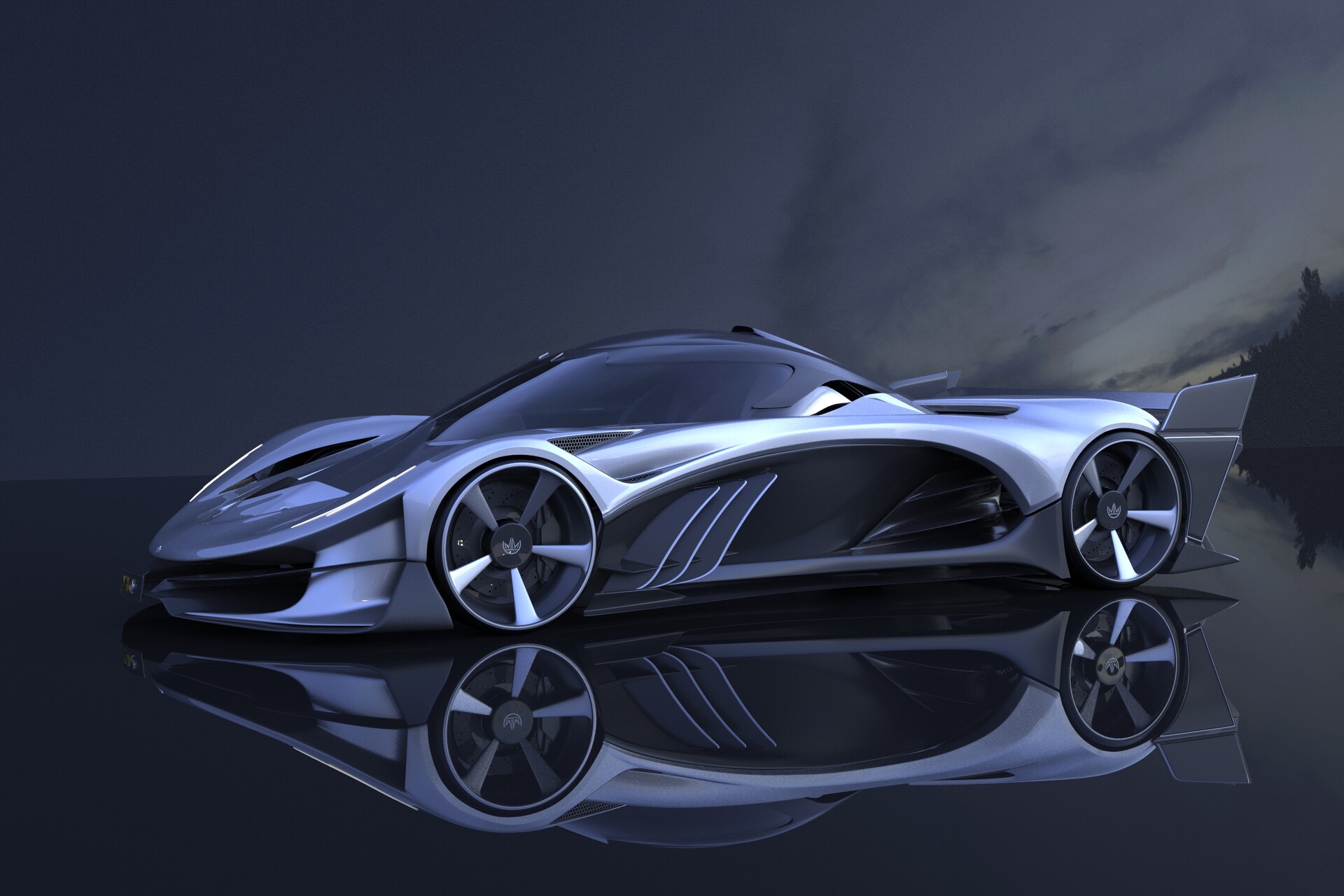 ArtStation - mrp21 concept supercar