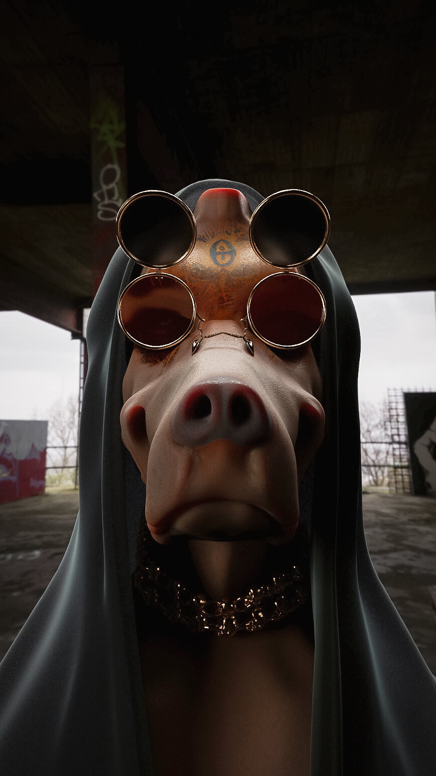 Artstation occult dog