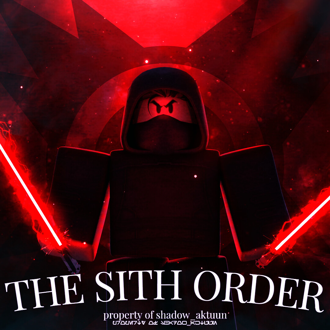 ArtStation - ROBLOX GFX The Sith Order Icon