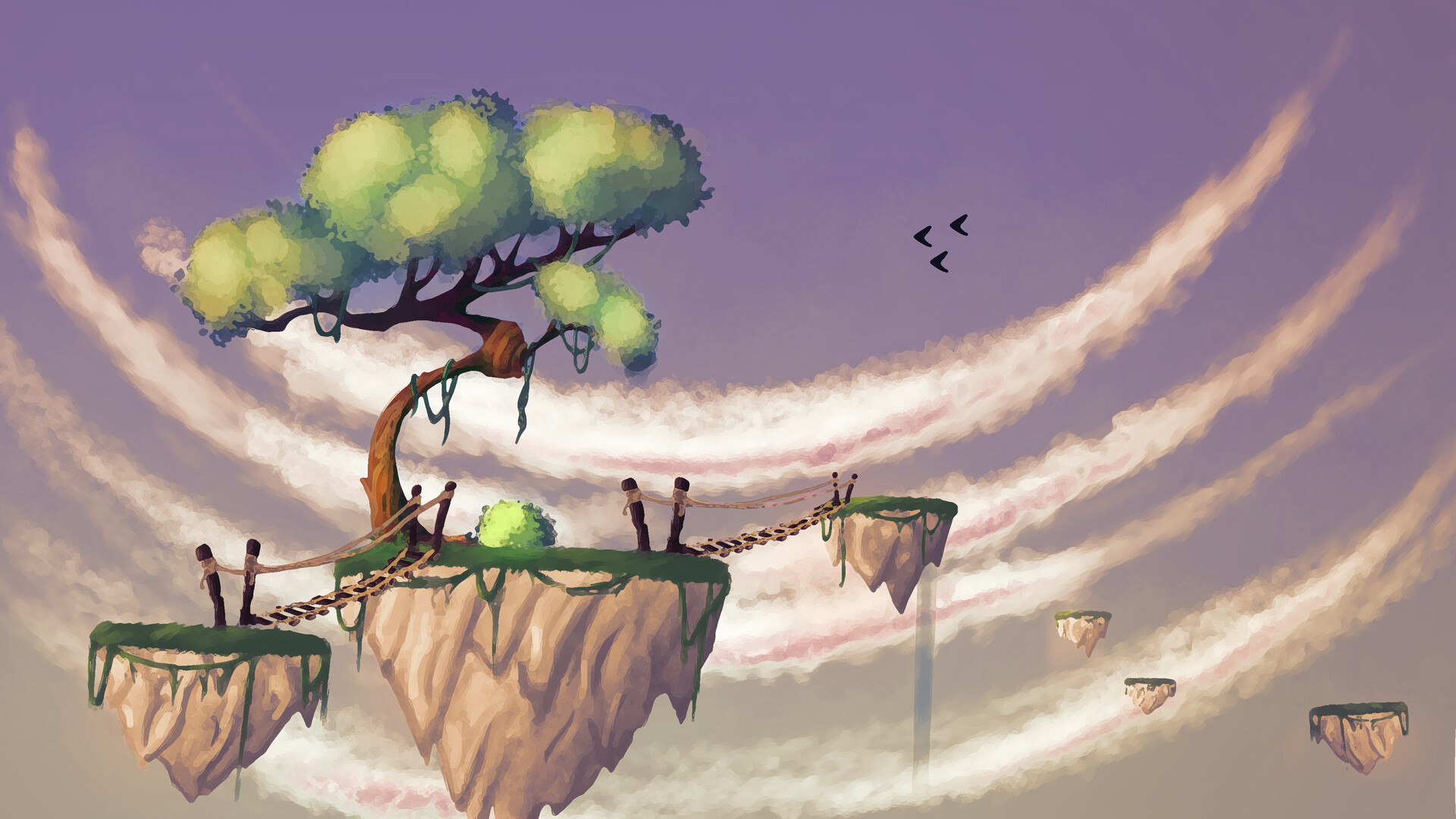 ArtStation floating islands