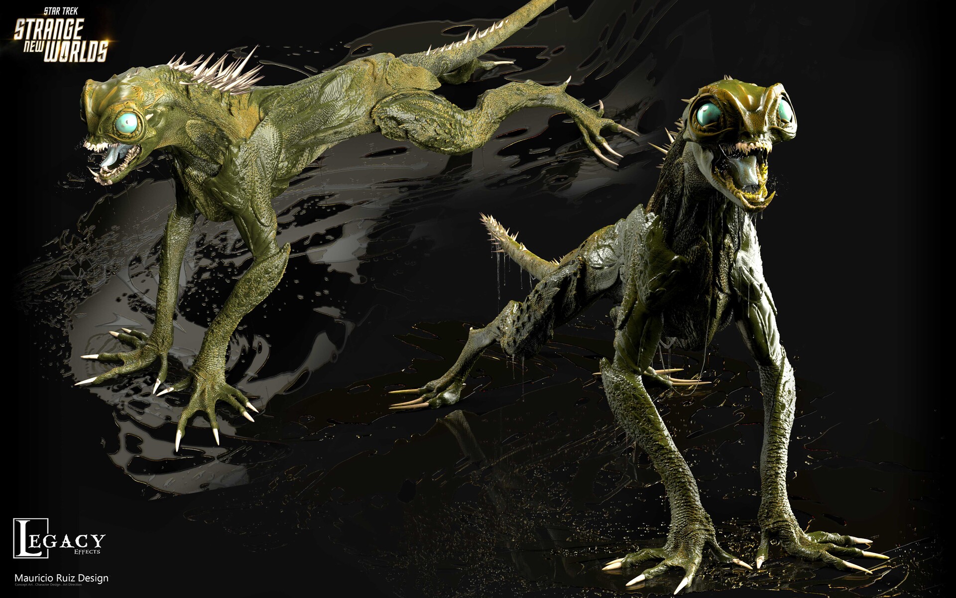 Mauricio Ruiz Design - Star Trek: Strange New Worlds - Gorn Baby ...