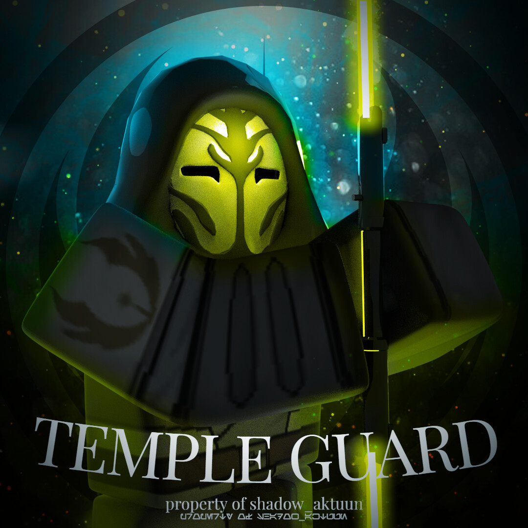 ArtStation - Roblox Temple Guard GFX Icon
