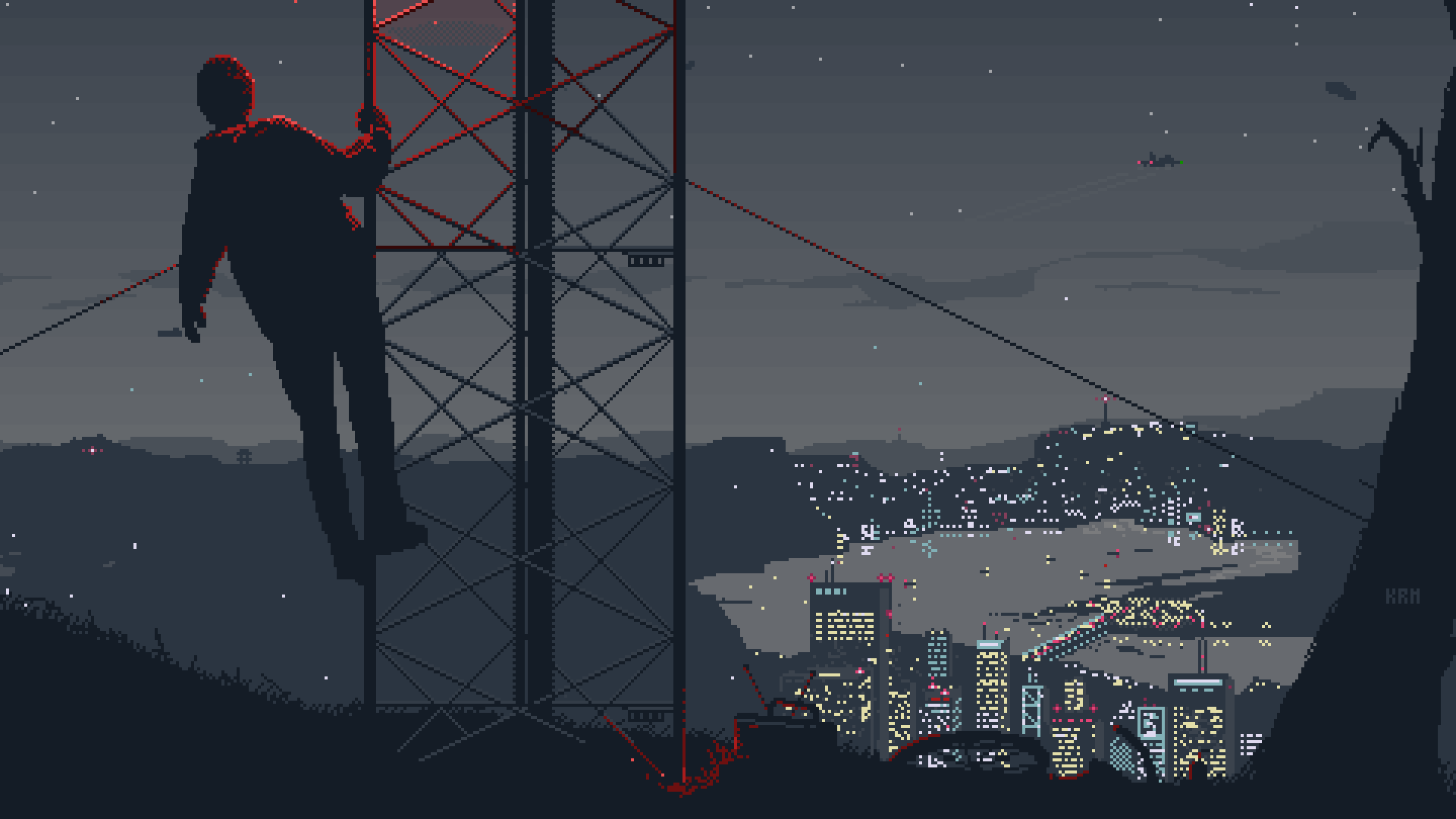 Pixel cheap art wallpaper