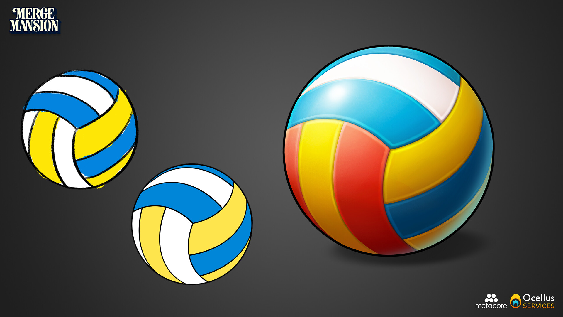 Ocellus SERVICES Merge Mansion Casey and Skatie Beach Toys