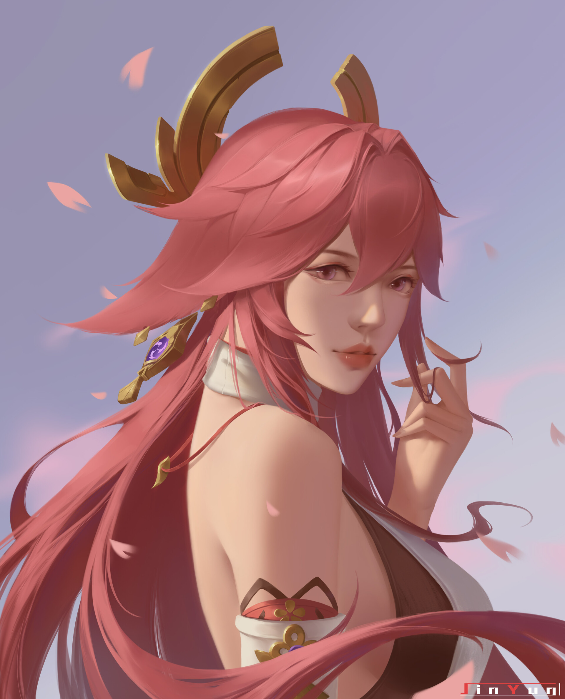 ArtStation 八重神子