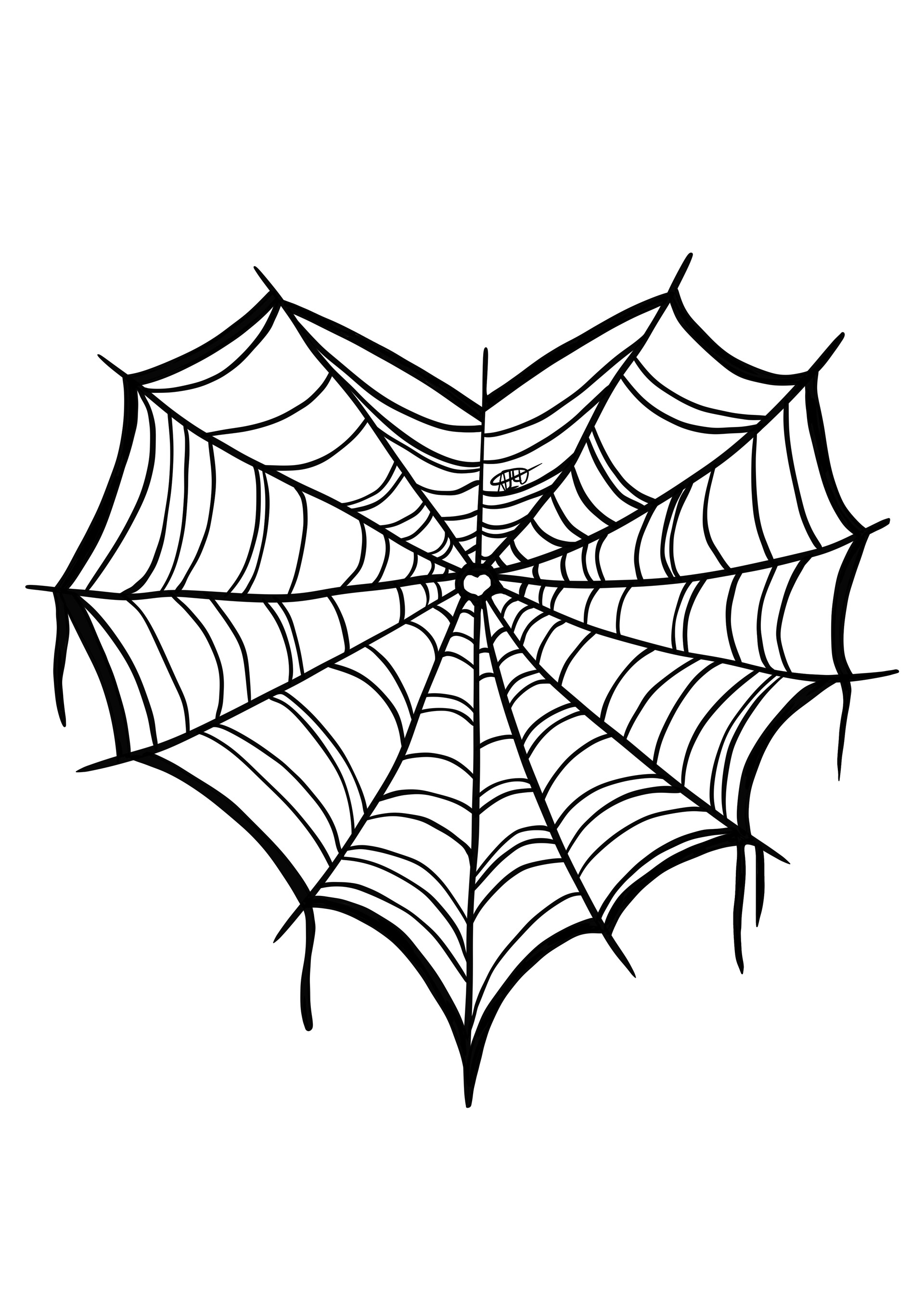 Spider Web Tattoo Designs
