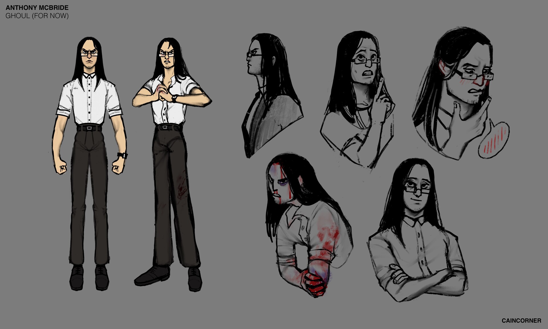 ArtStation Anthony McBride Reference Sheet