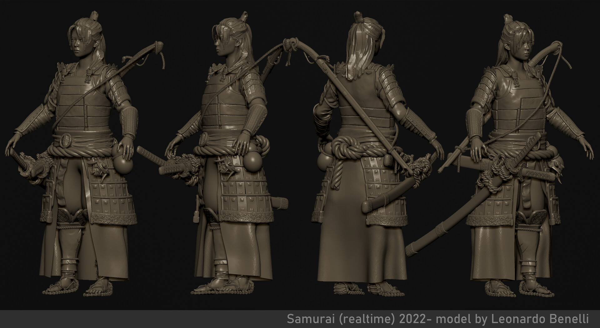 Leonardo Benelli - Samurai Yuriko (Realtime Character)