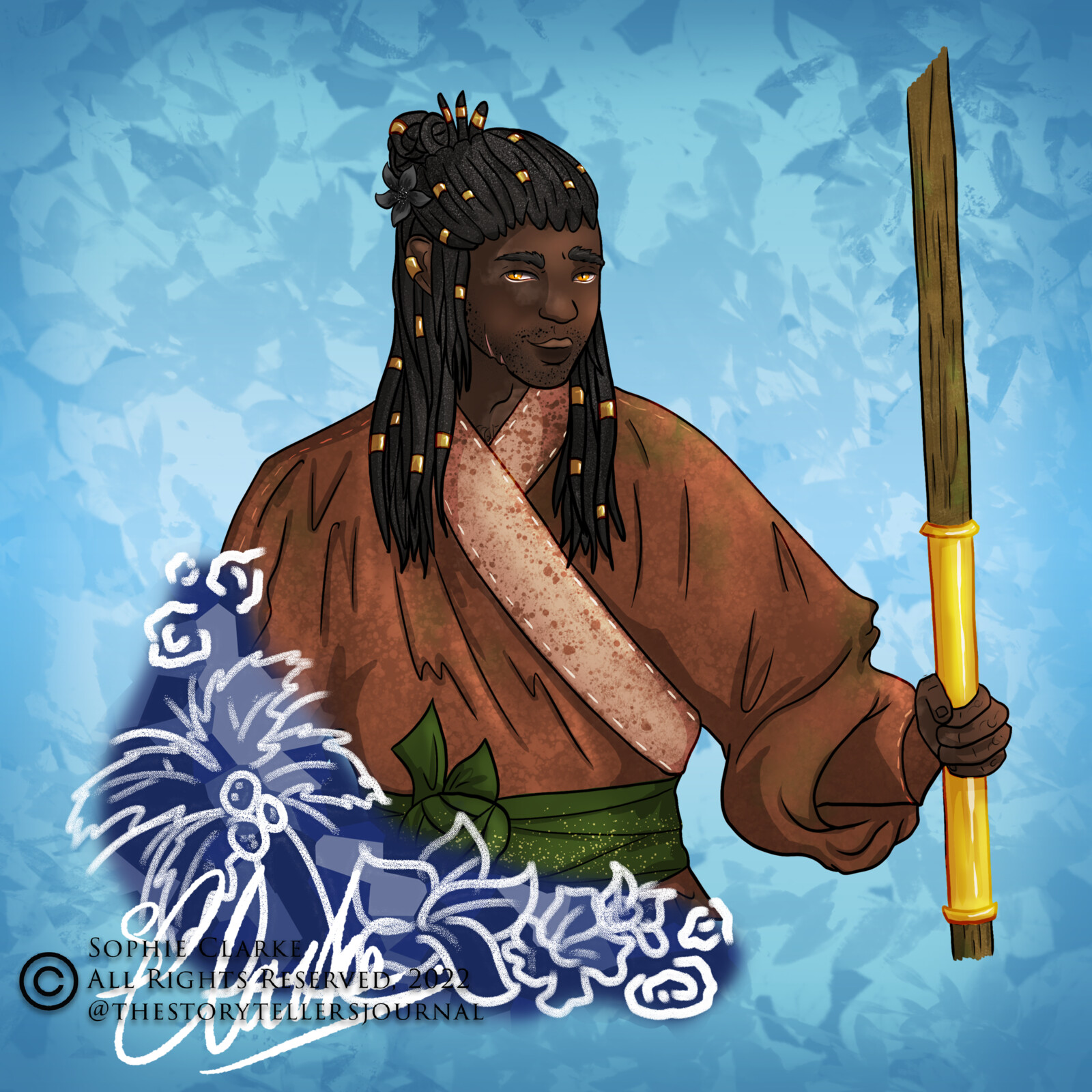 Portrait of a certain D&amp;D character's love interest.