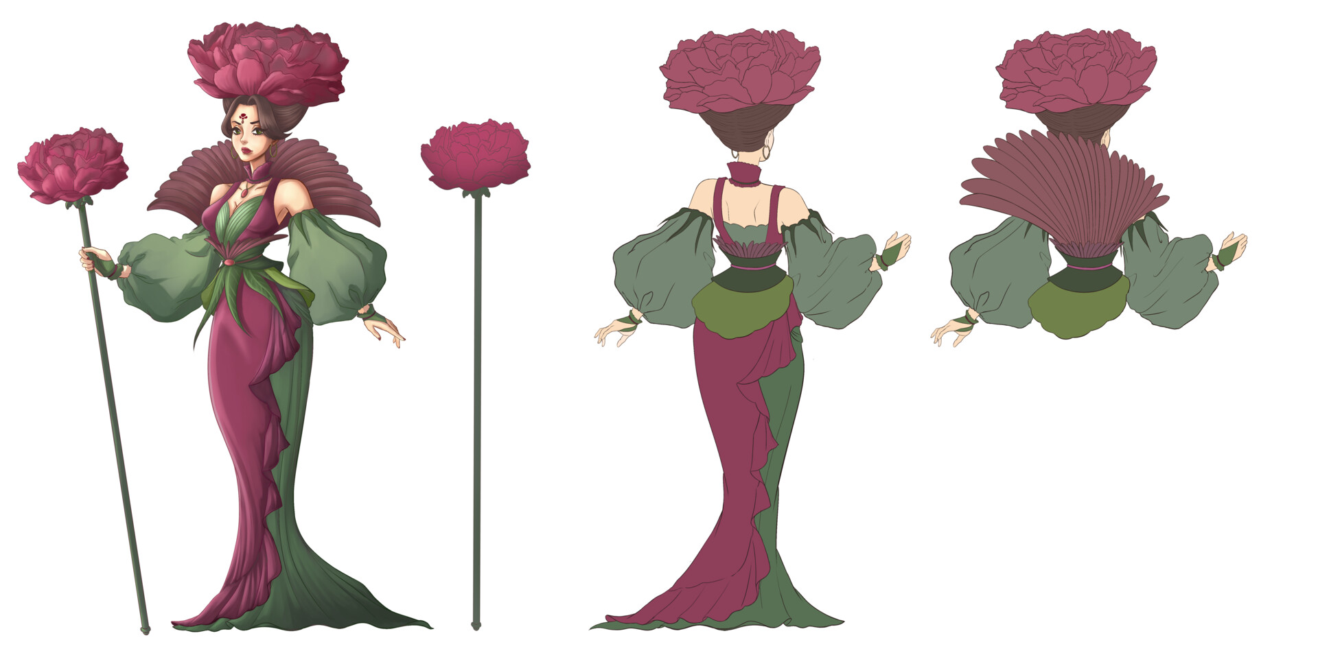 ArtStation Queen of Flowers