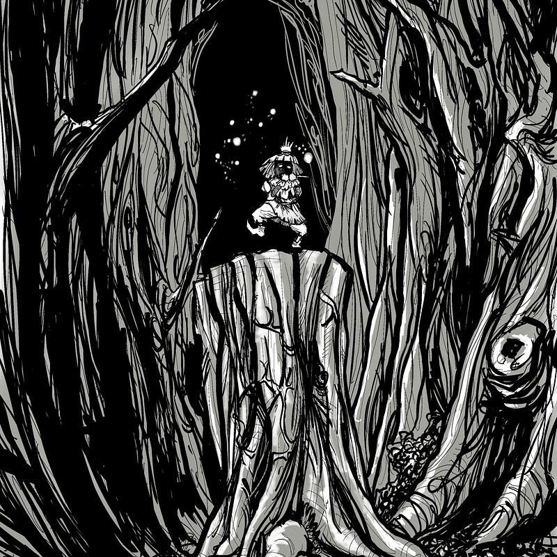 Skull Kid and the Lost Woods