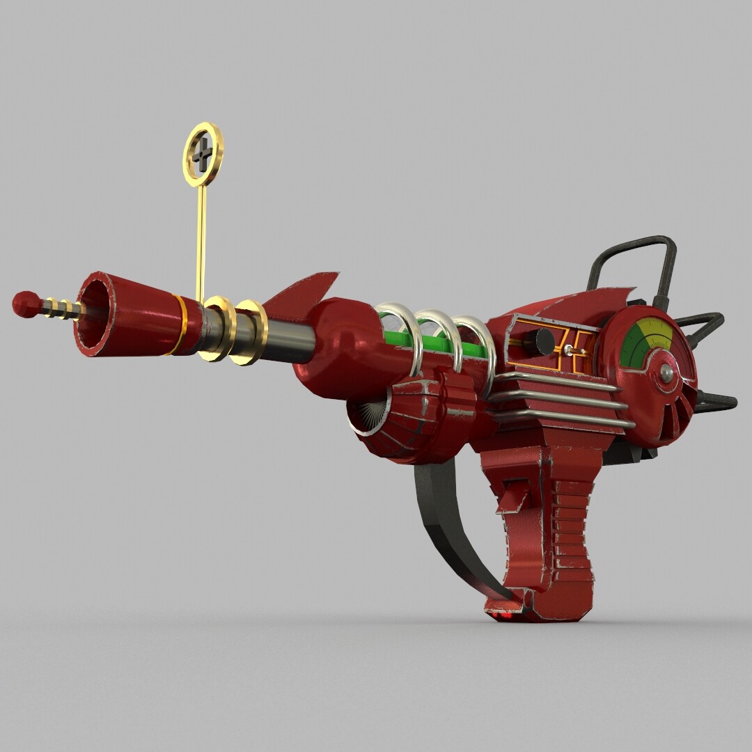 Artstation raygun call of duty black ops 2