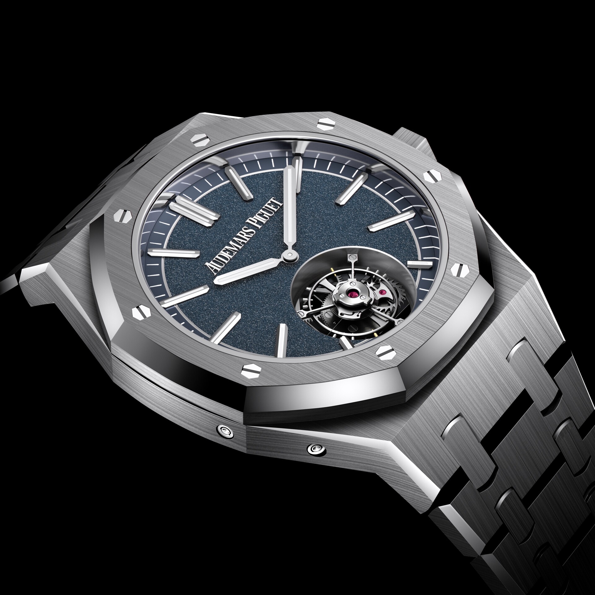 ArtStation - AUDEMARS PIGUET ROYAL OAK FLYING TOURBILLON TITANIUM