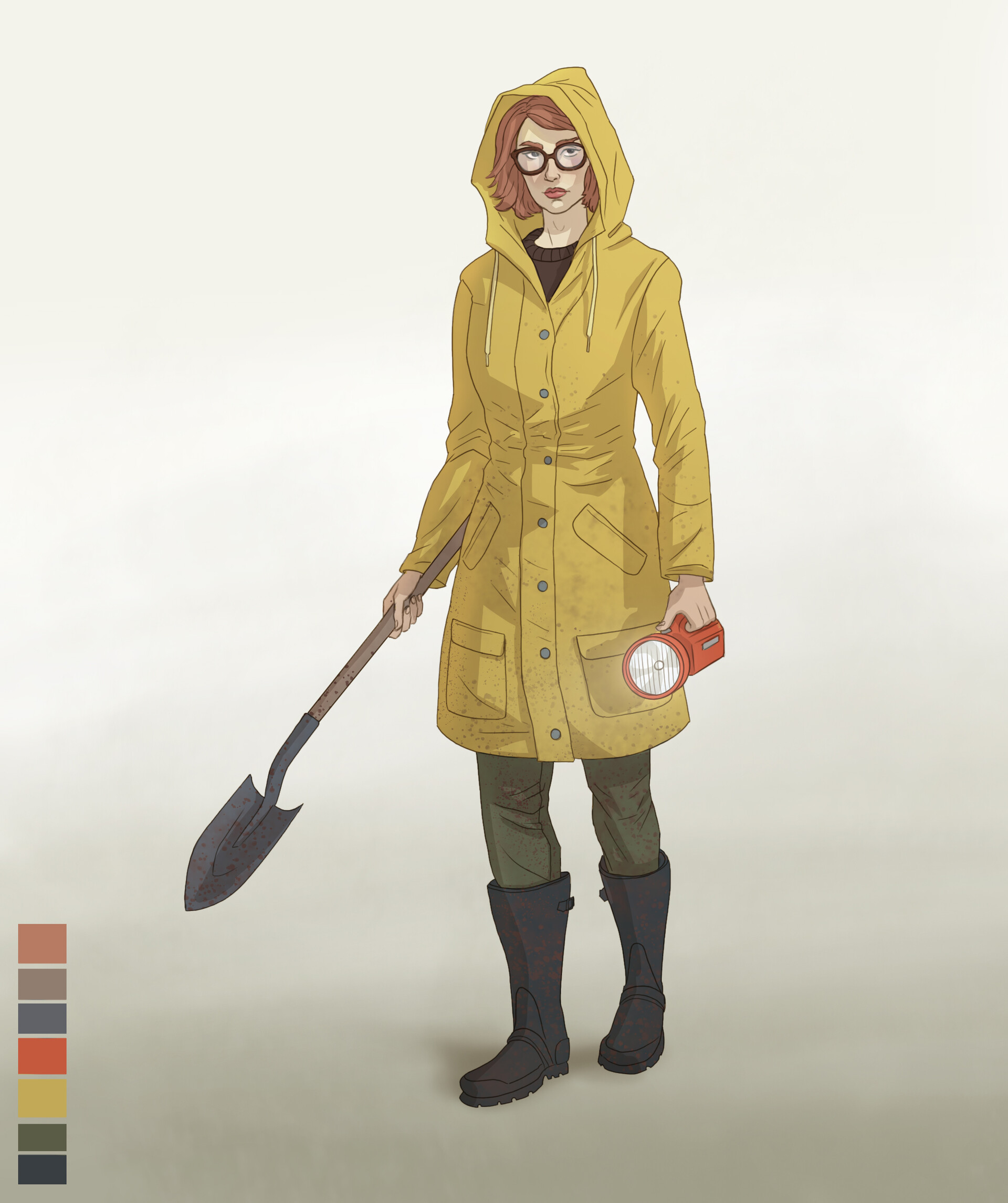ArtStation Shovel Girl