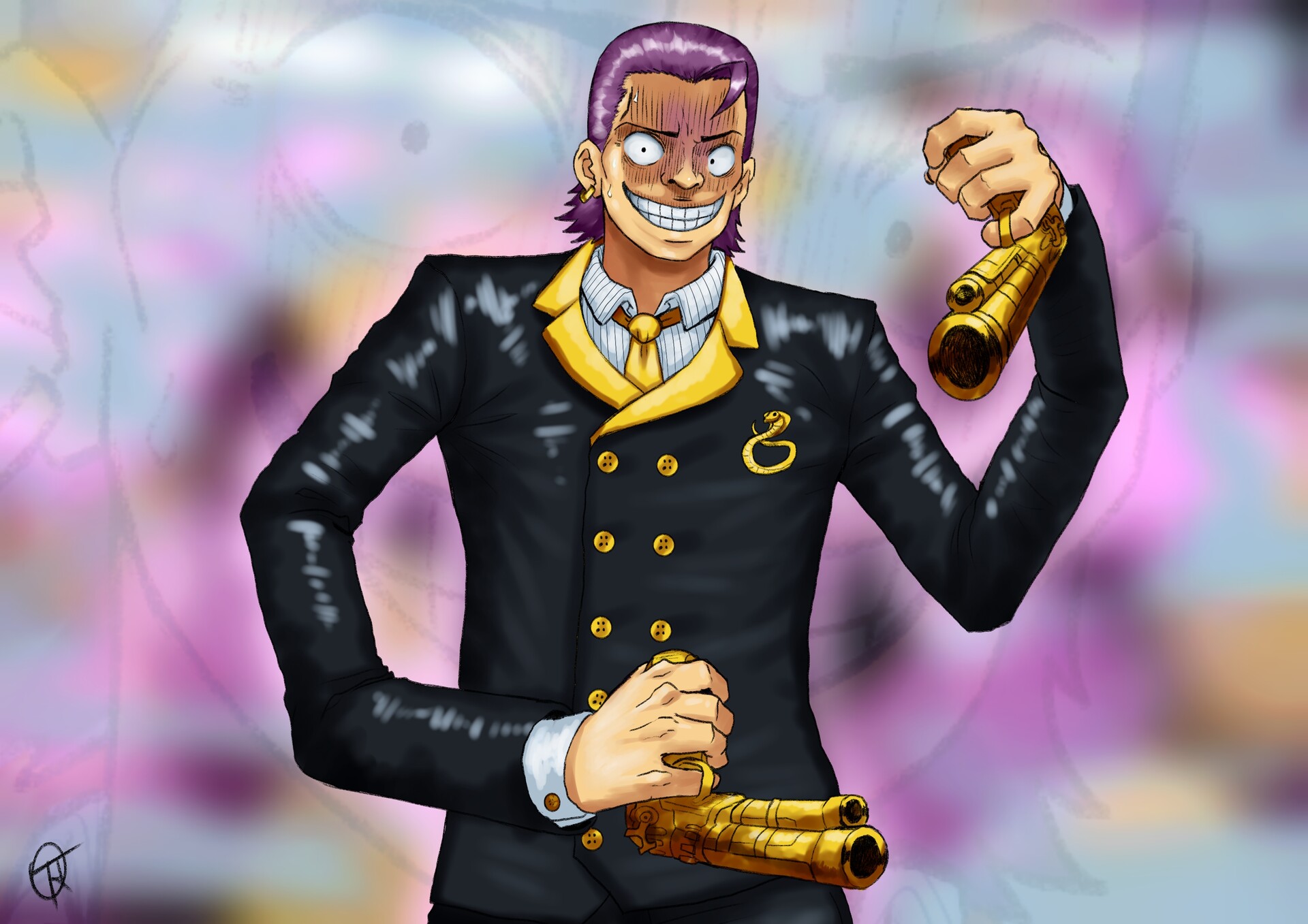 ArtStation one piece oc comission
