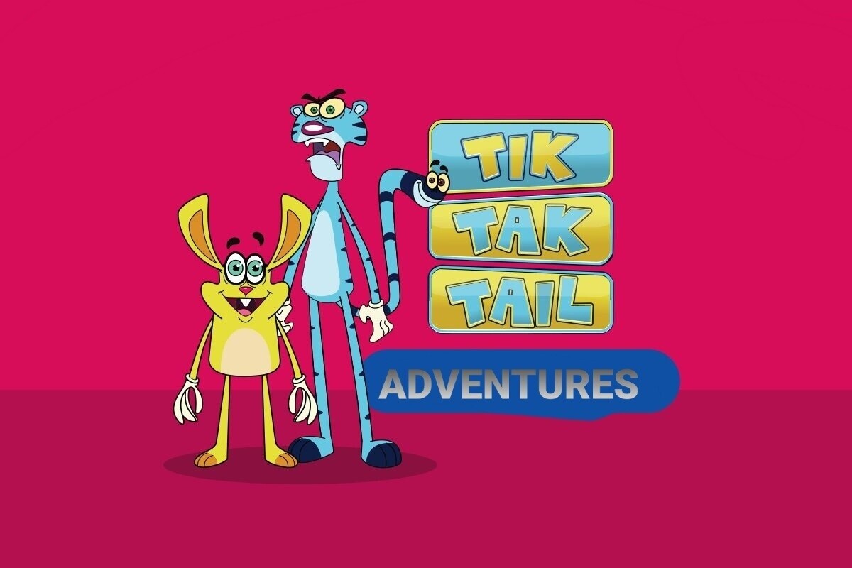 ArtStation - Tik Tak Tail Adventures Logo Title Card