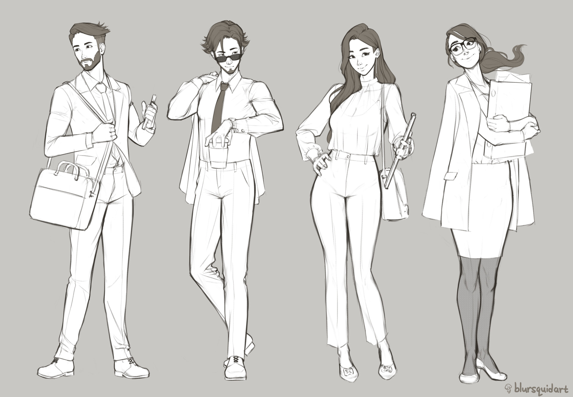 ArtStation Office Workers artstation-office-workers