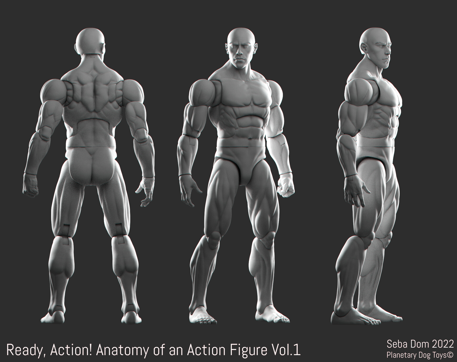 ArtStation - Ready, Action! Anatomy of an action figure Vol.1