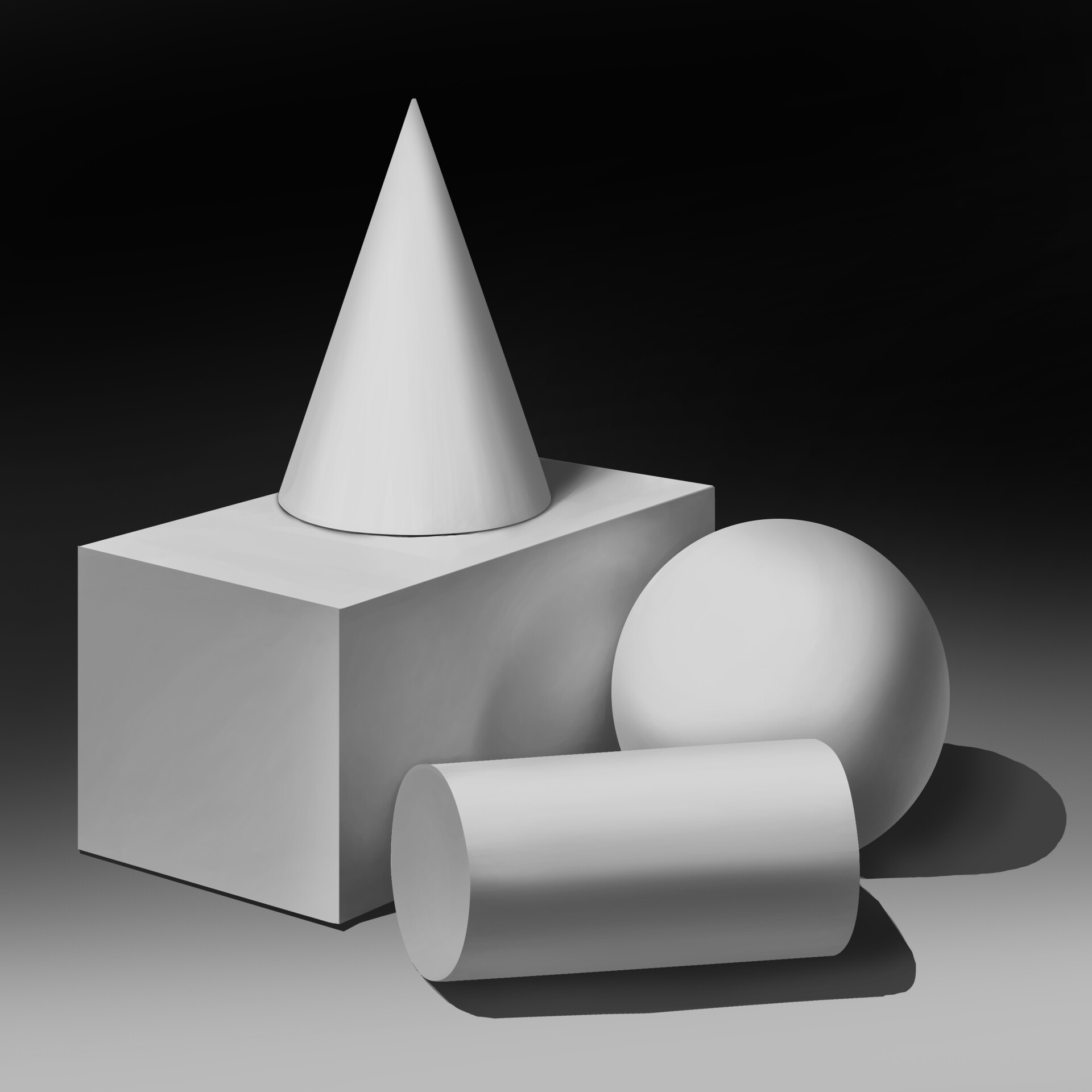 ArtStation Composition Of Geometric Shapes ArtStation Composition Of Geometric Shapes