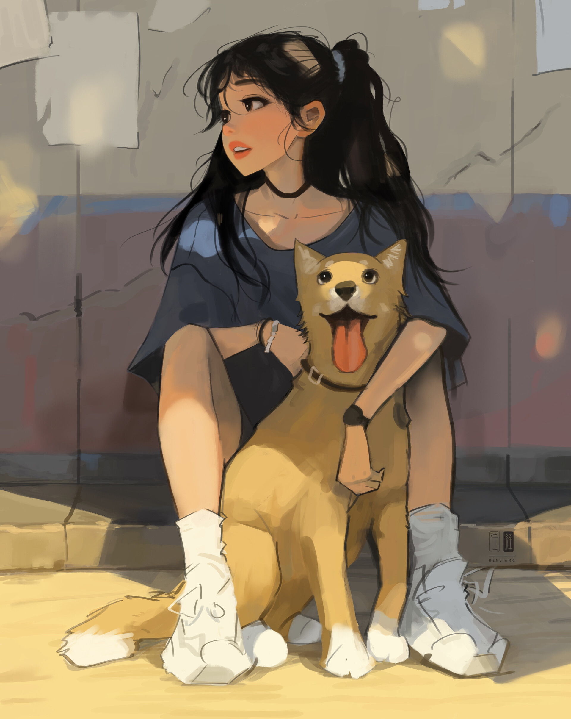 Sam yang art girl