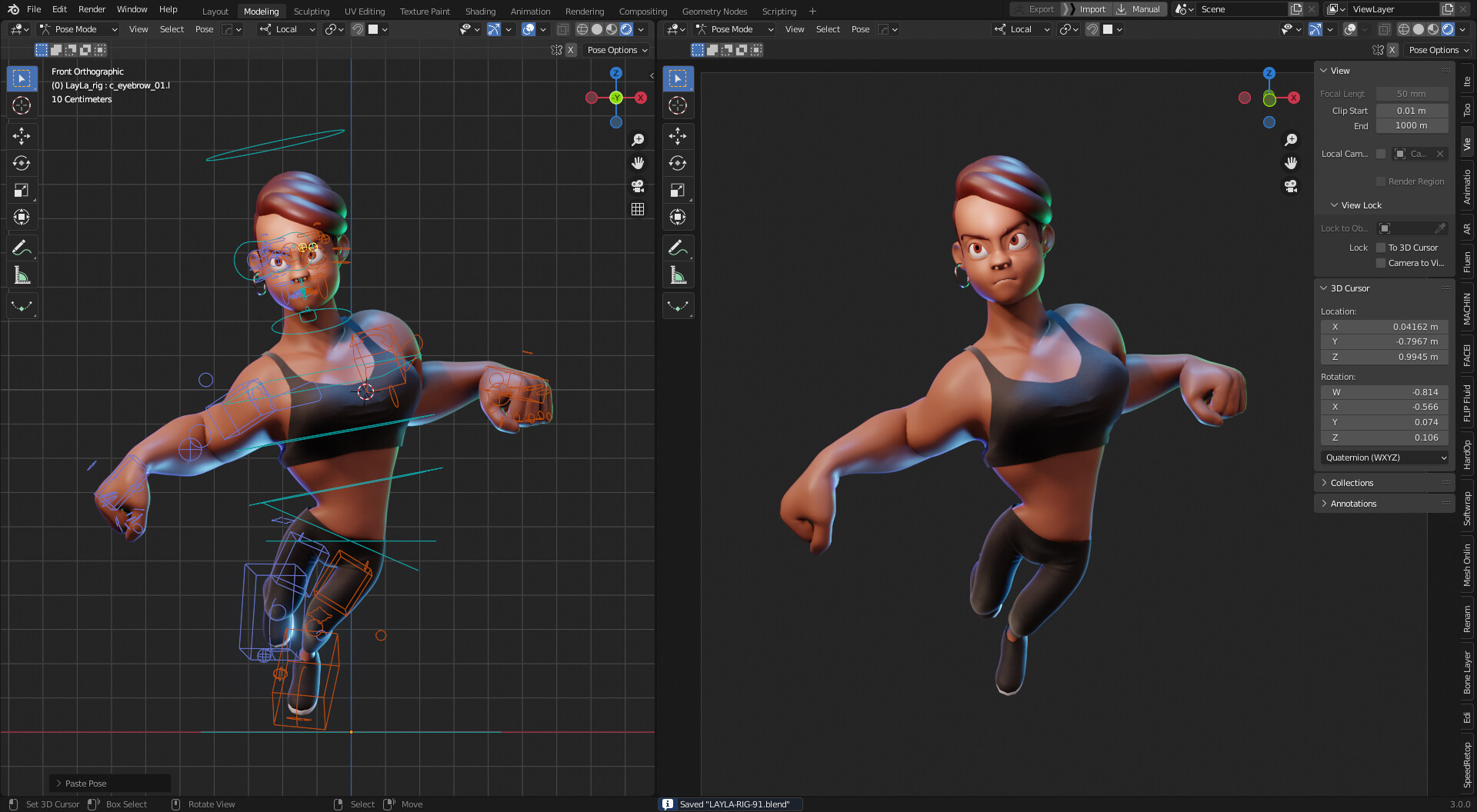 How to FBX Poses from Character Creator to Blender? - Animation and Rigging  - Blender Artists Community