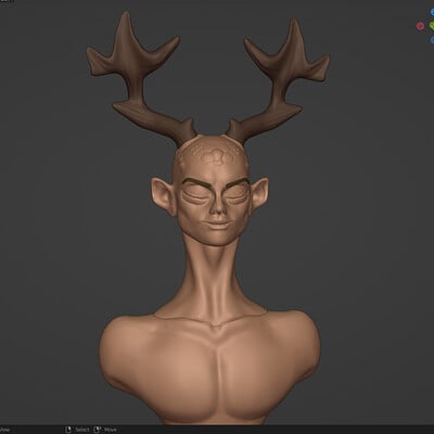 Sculpting Character in Blender 3.0