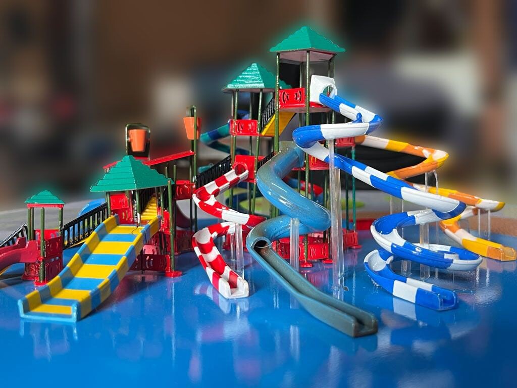 ArtStation - Theme Park Model Making (Water Park Model)