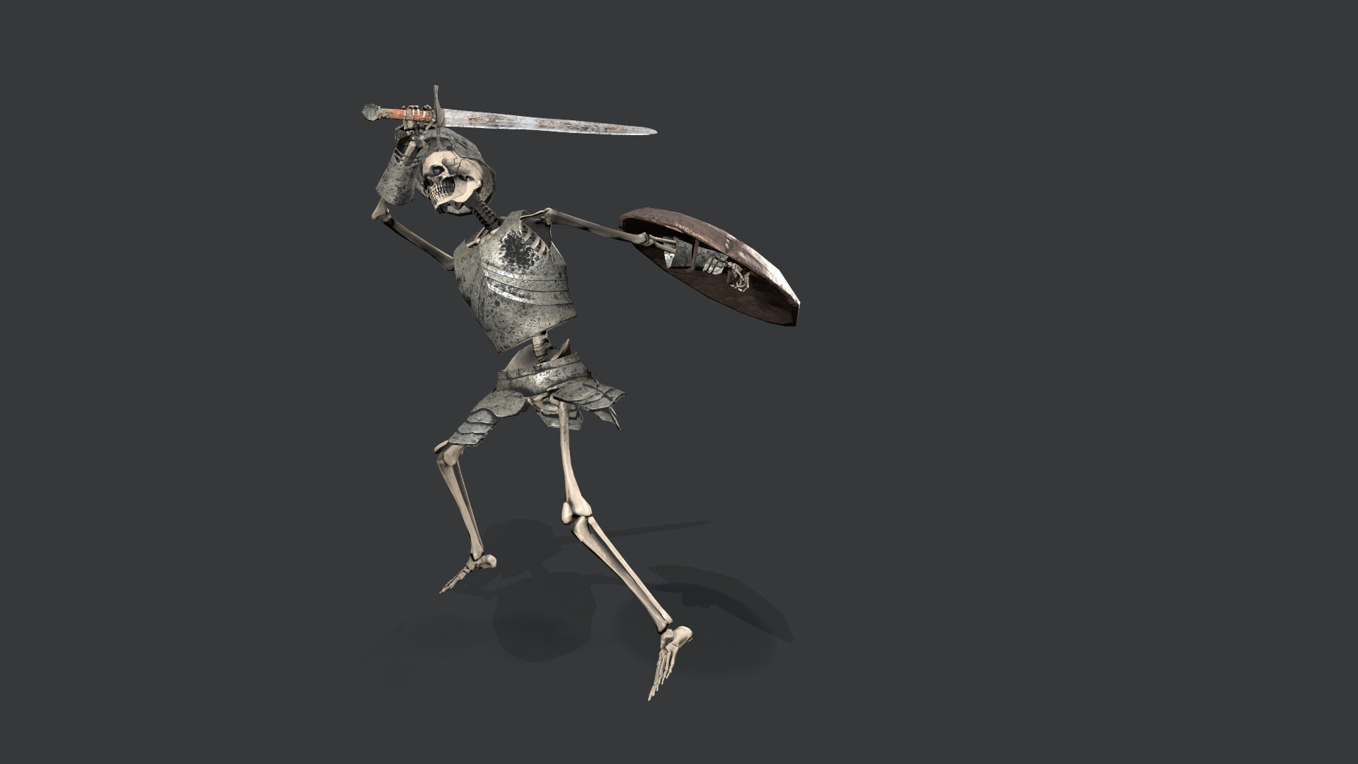 Песни скелета монстер. Скелет воин герои 3. Скелет воин gif. Skeleton Warrior 3d model. Skeleton Knight 3d model.