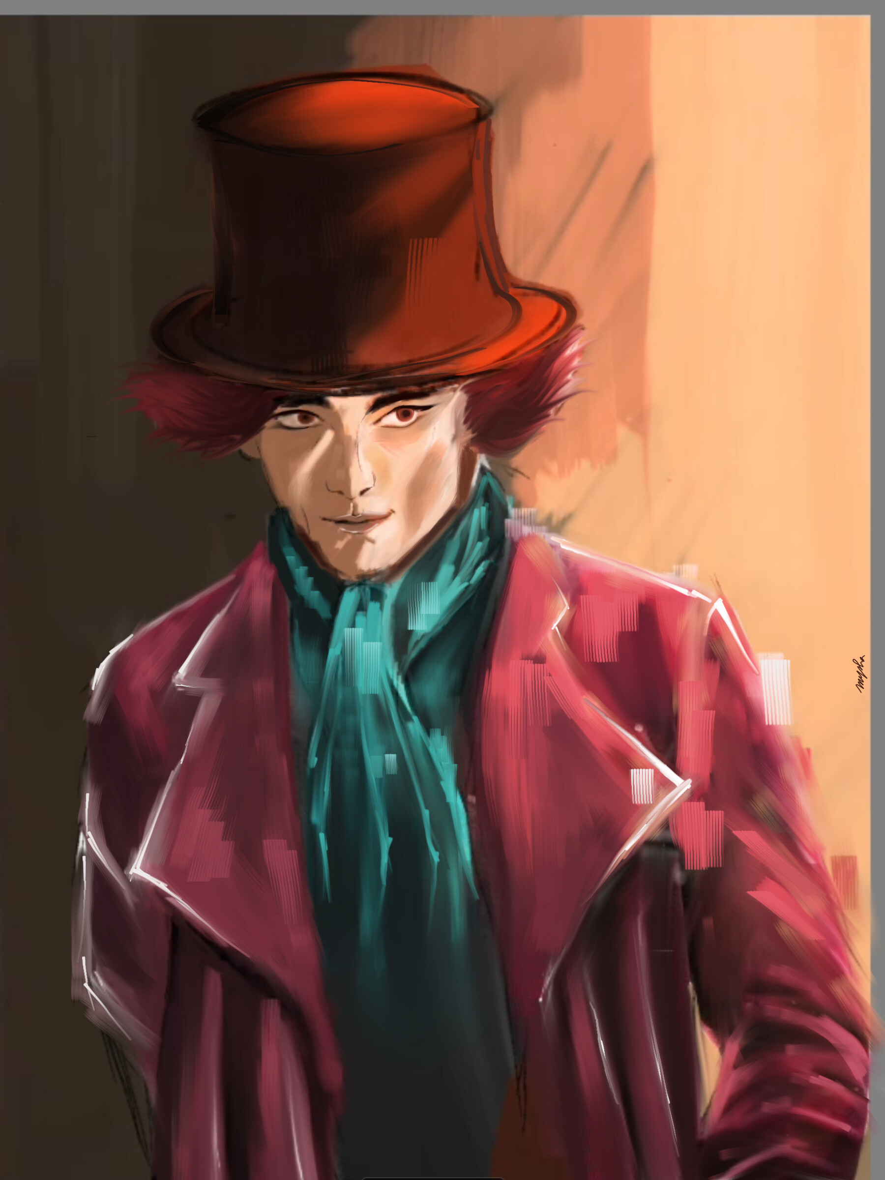 ArtStation - Timothee Chalamet Portrait