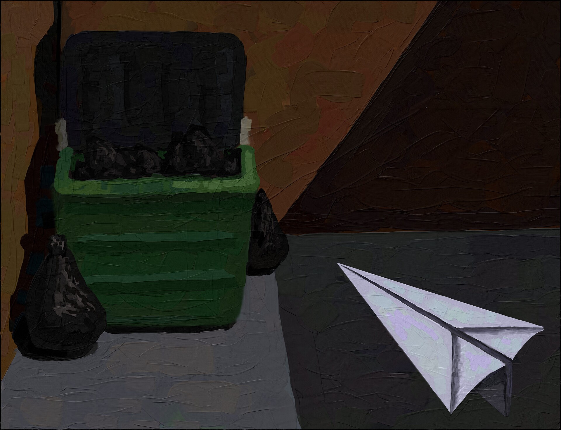 ArtStation Paper airplane