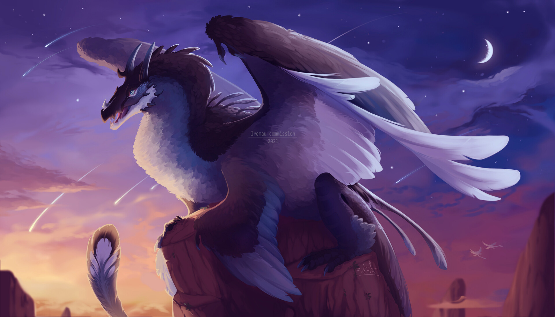 ArtStation - Feathered dragon