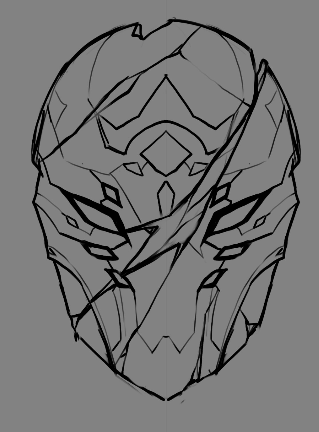 Mask exploration (ended up a bit more simplified in the final)