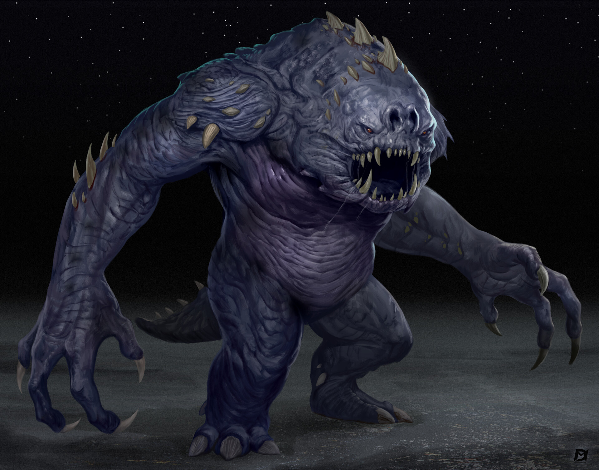 ArtStation - Shadow Wars Monster Illustrations