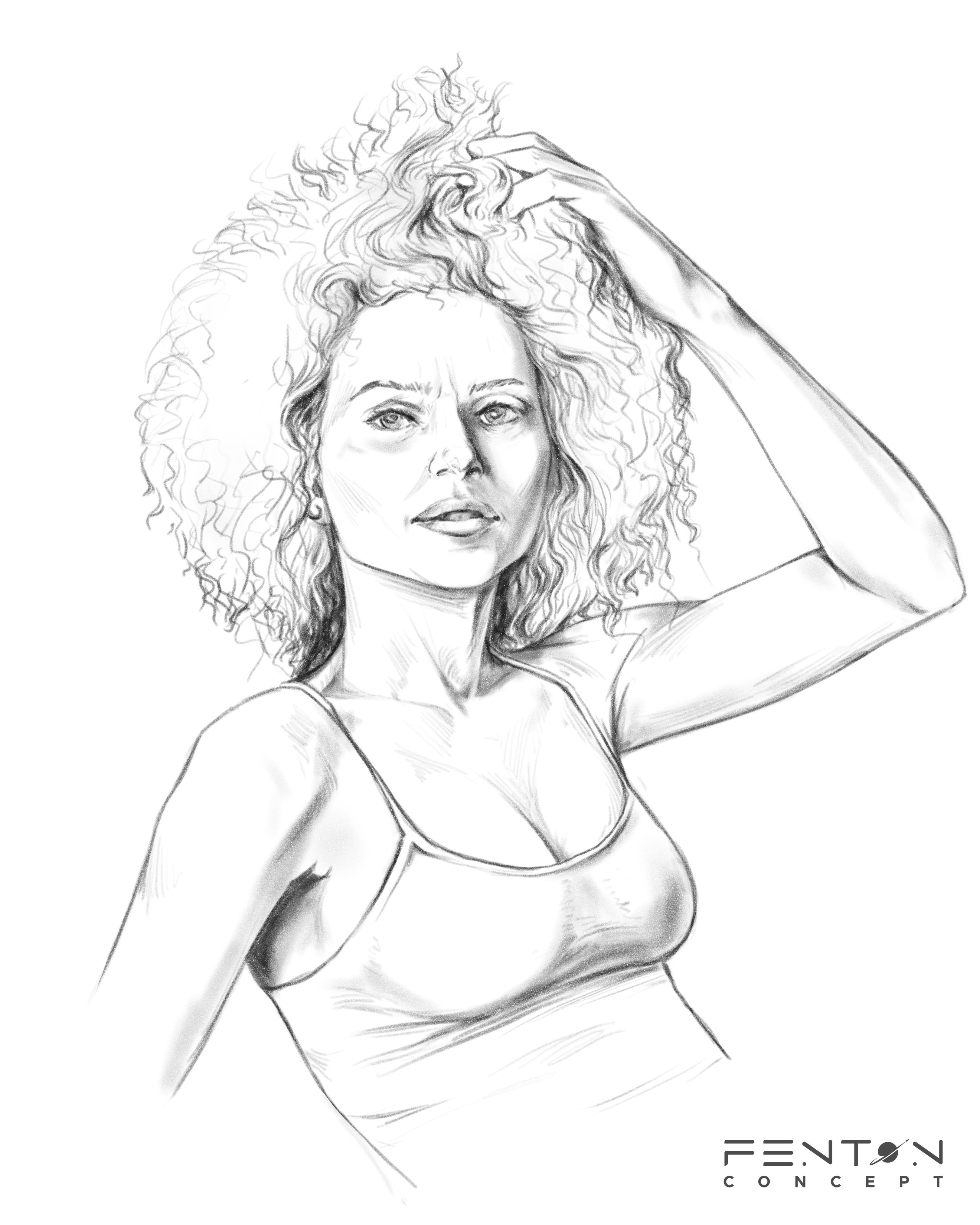 Exploration of a new pencil brush