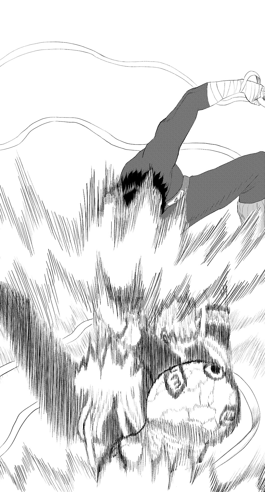 ArtStation Rock Lee vs. Gaara