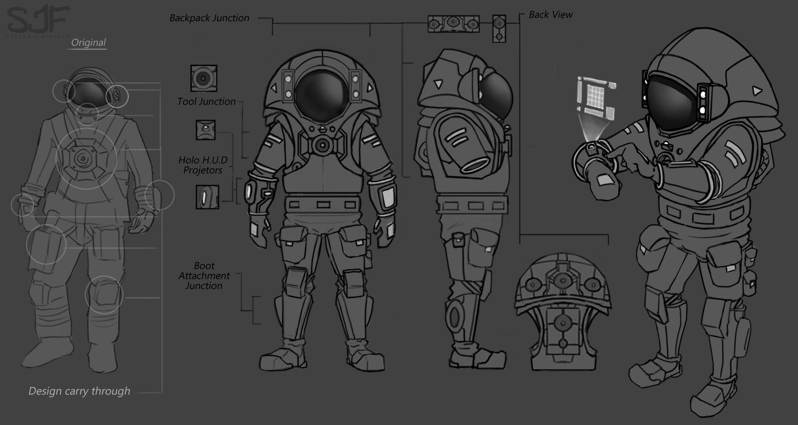 Space Engineer Suit Re-Design