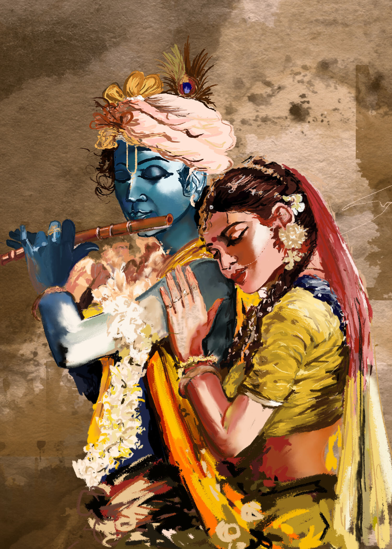 ArtStation Radha Krishna