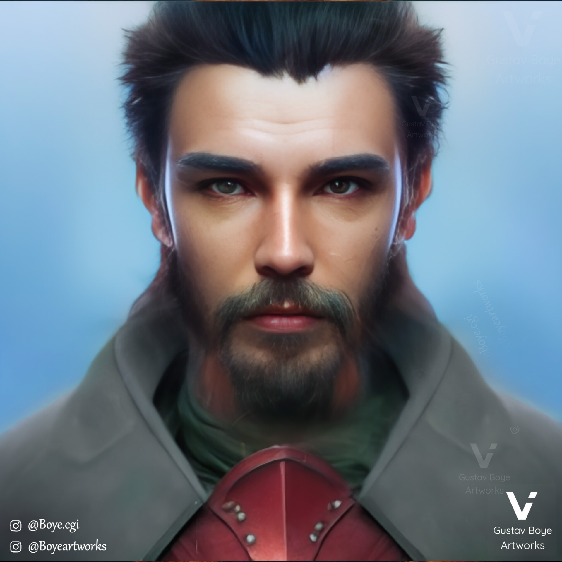 ArtStation - Photorealistic CGI wizard character