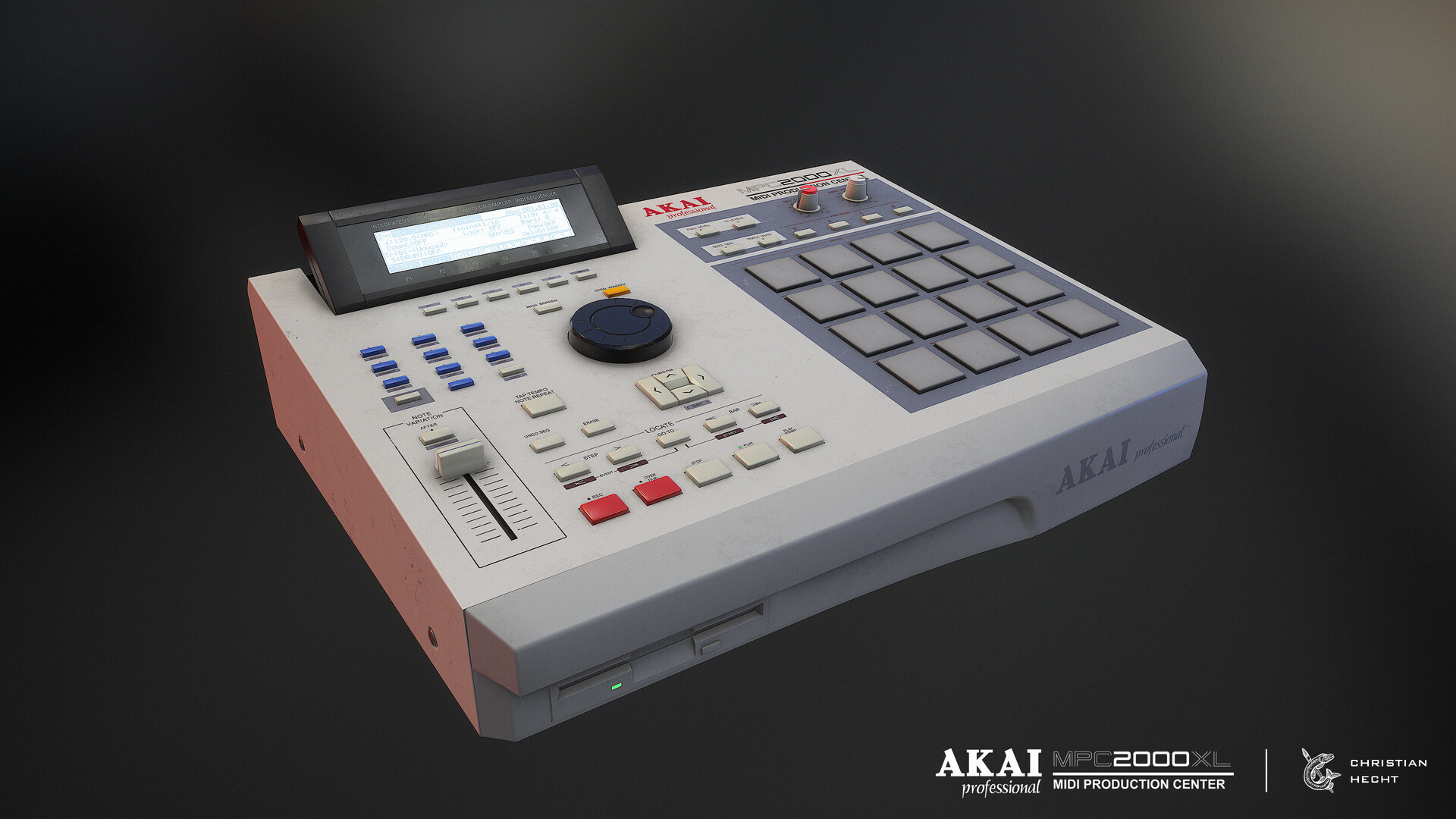 ArtStation - AKAI MPC 2000 XL