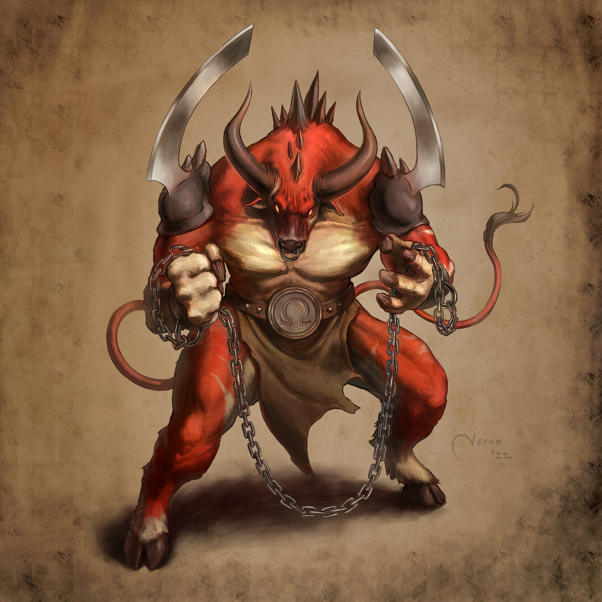 ArtStation Minotaur