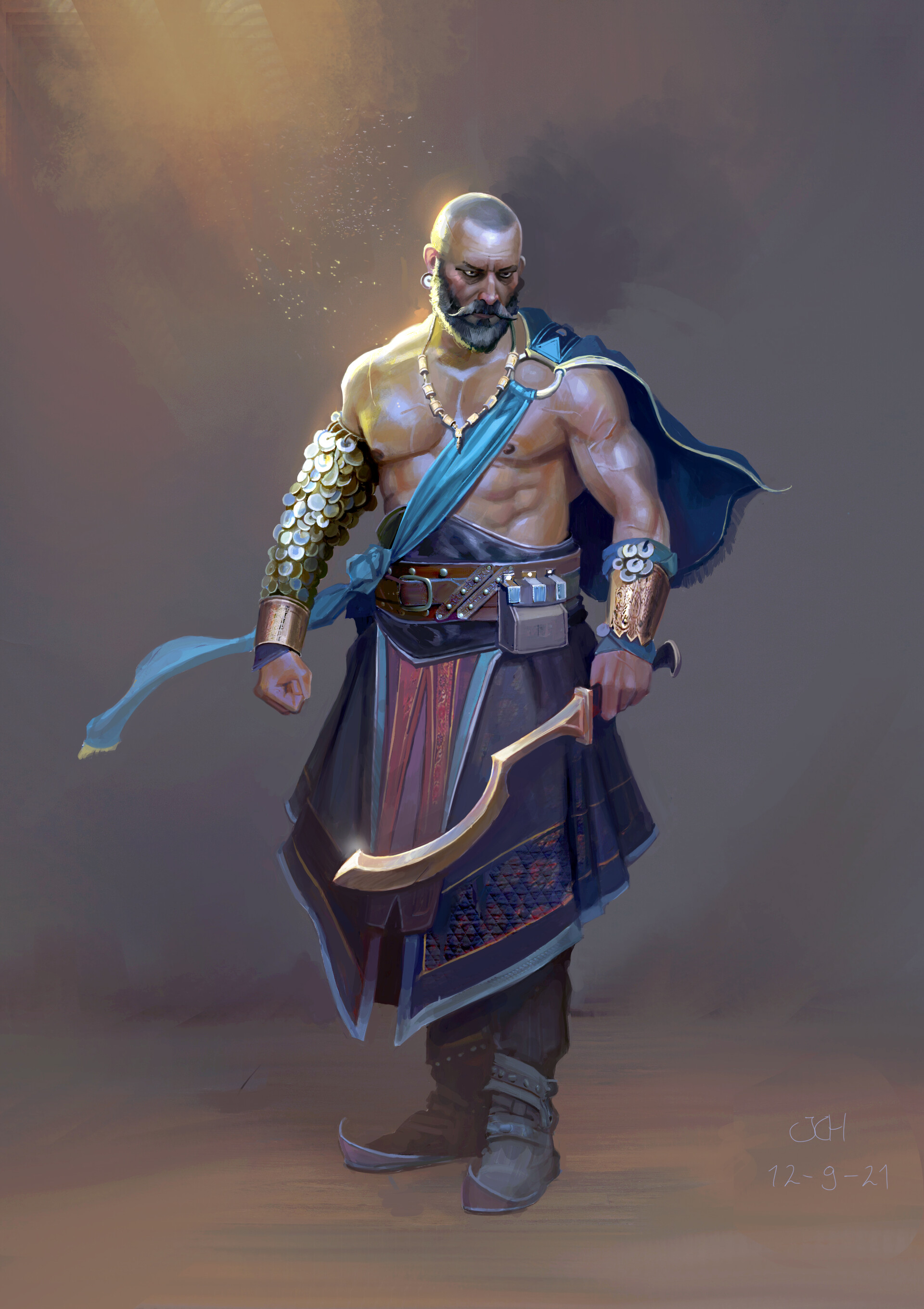 ArtStation Phoenician Warrior
