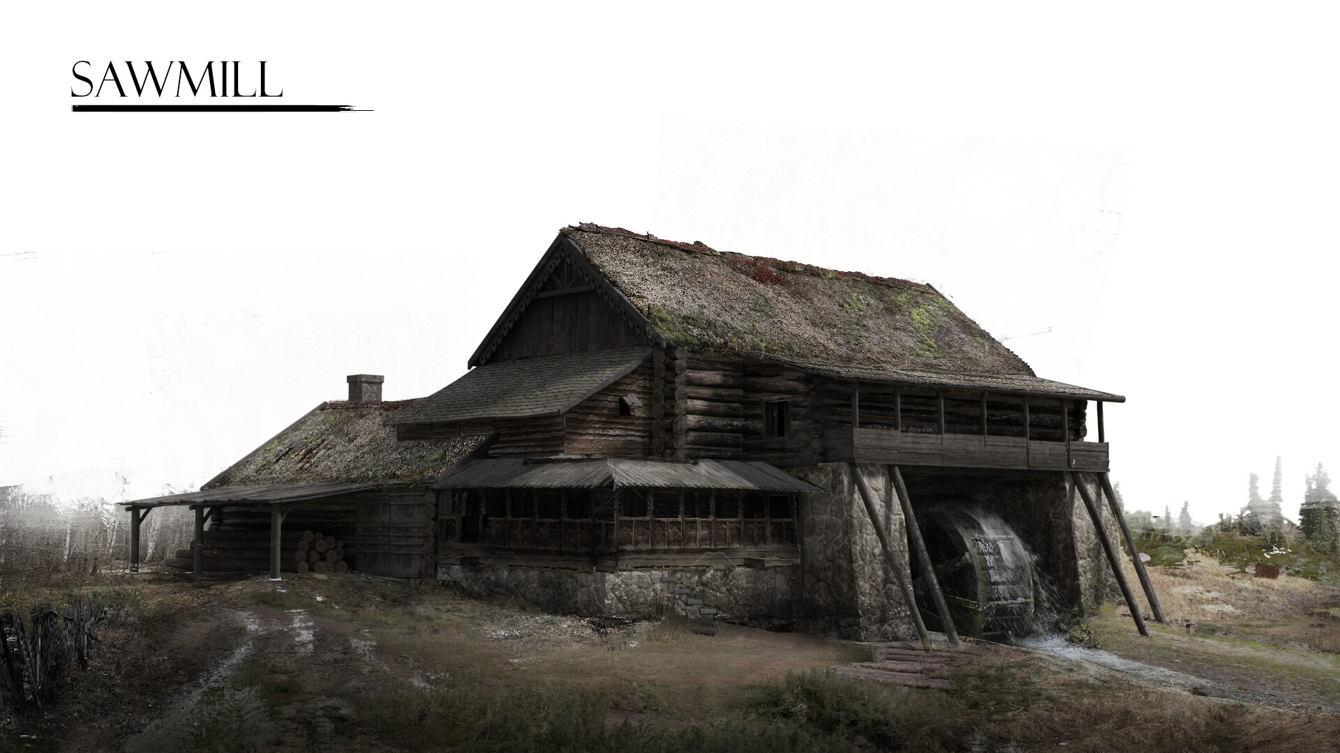 ArtStation - Sawmill