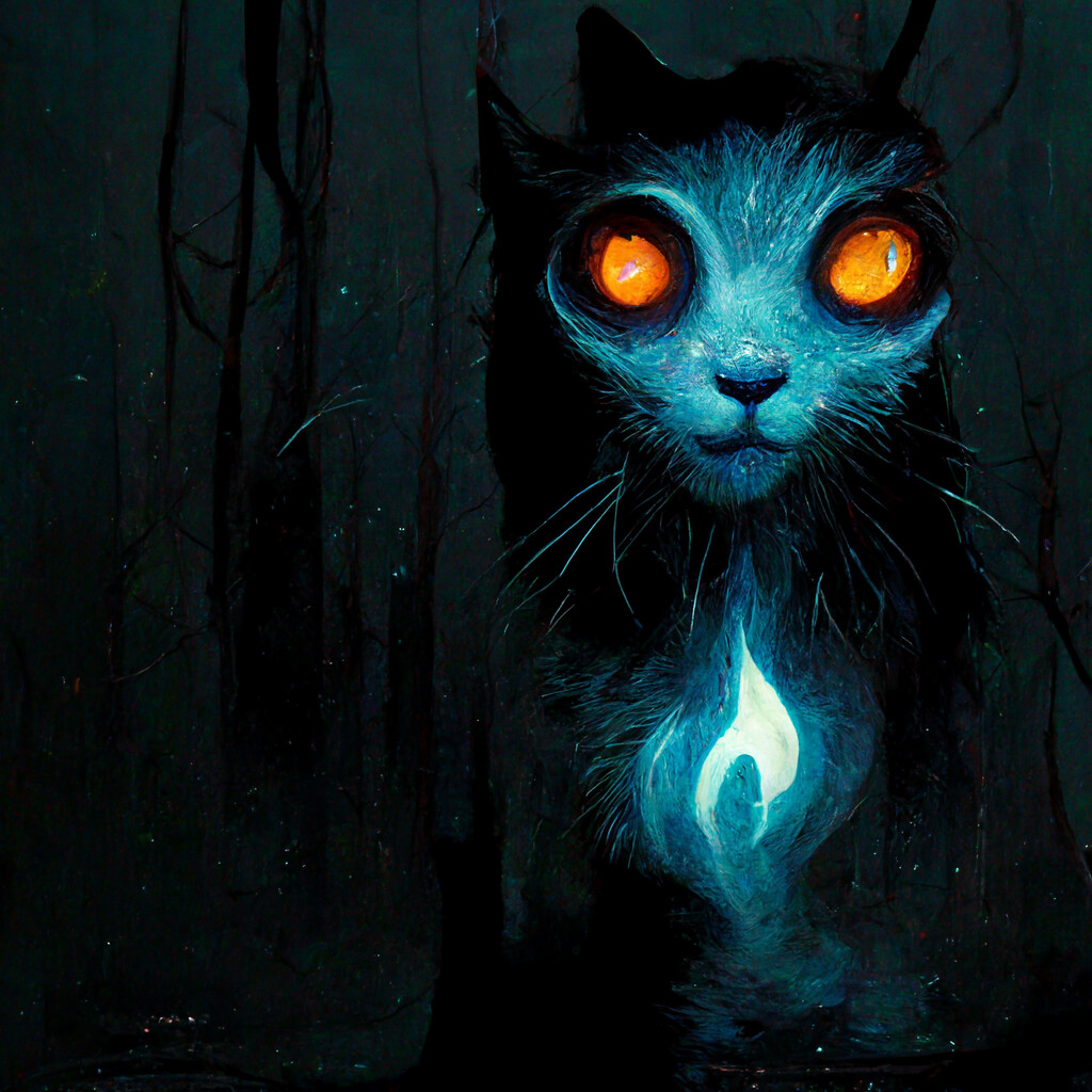 ArtStation Cat Spirit Midjourney