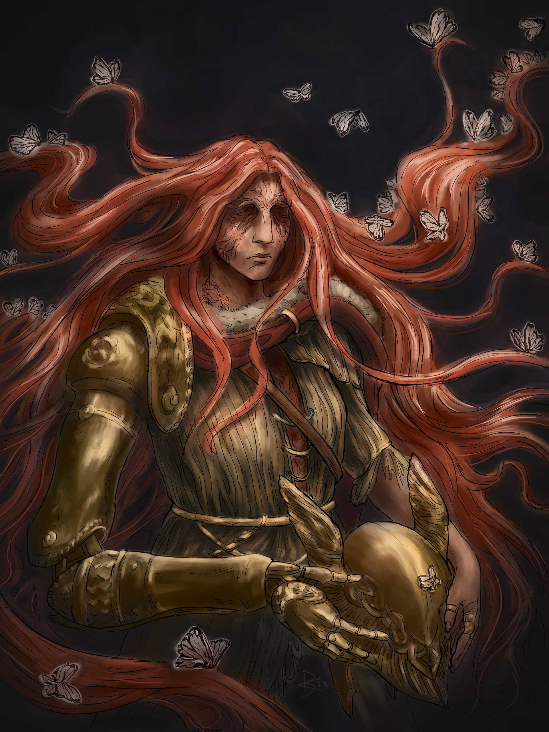 Malenia Goddess of Rot - Elden Ring Fan Art - ZBrushCentral
