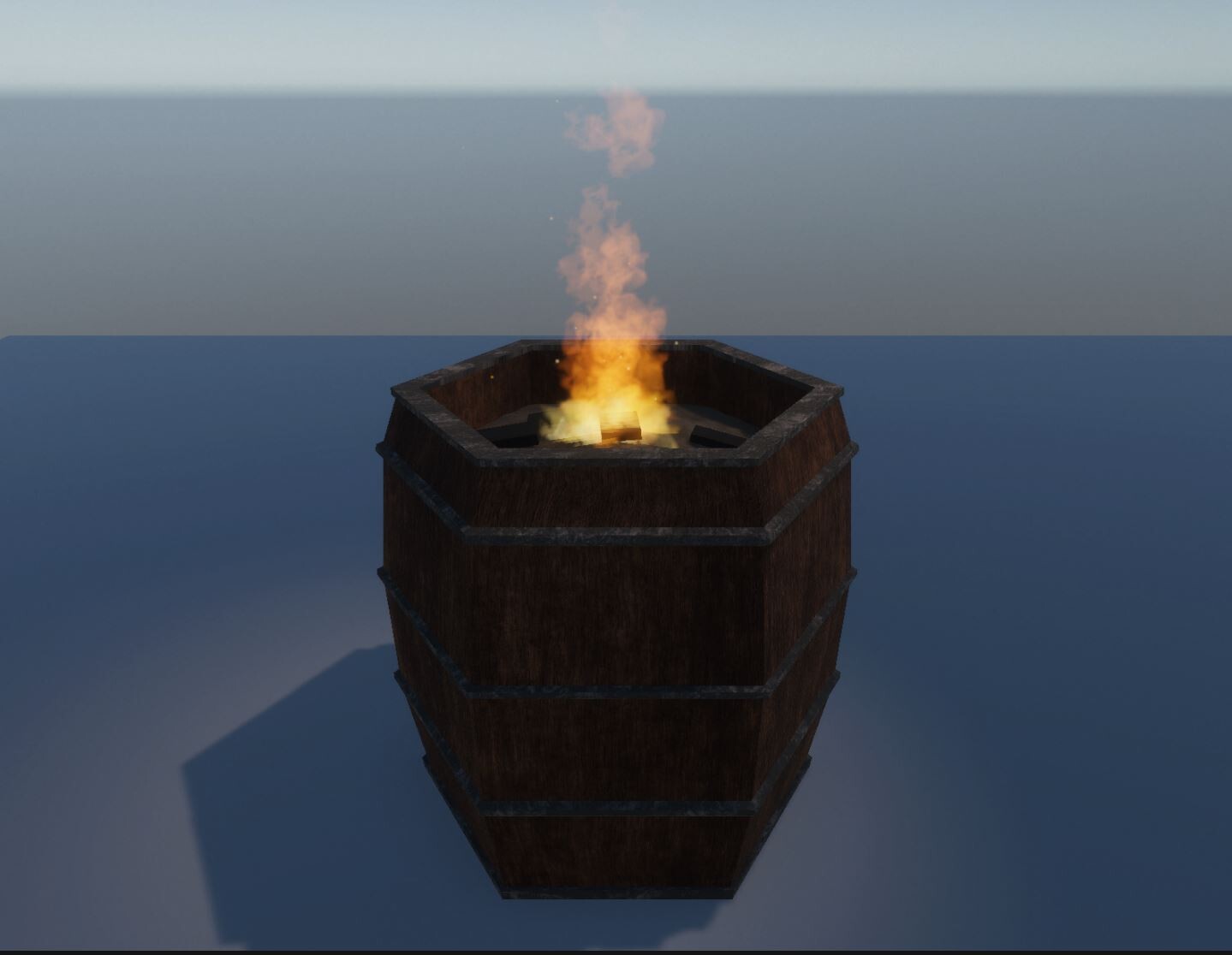 ArtStation - Fire Barrel