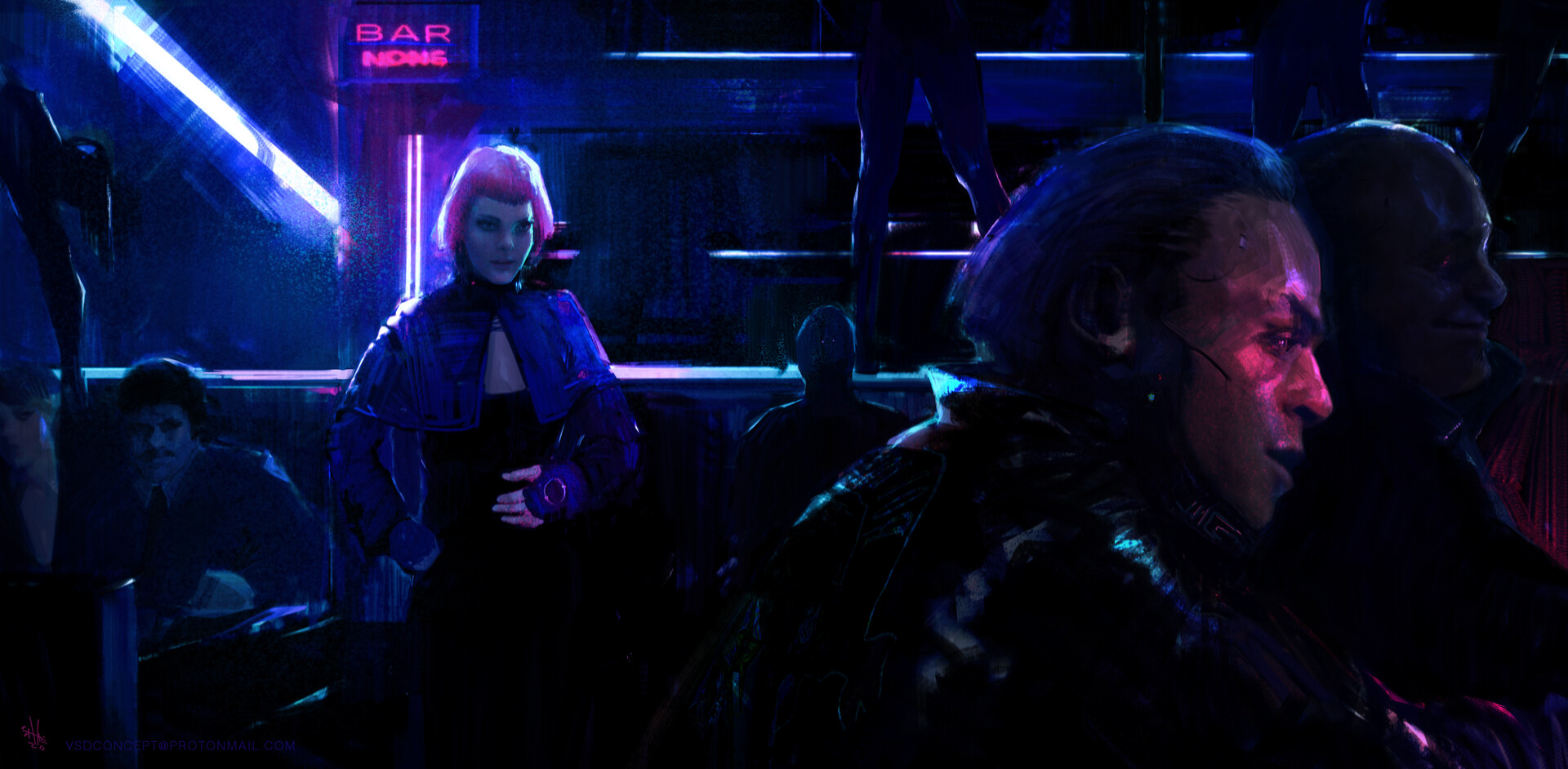 ArtStation Bar None Scene I