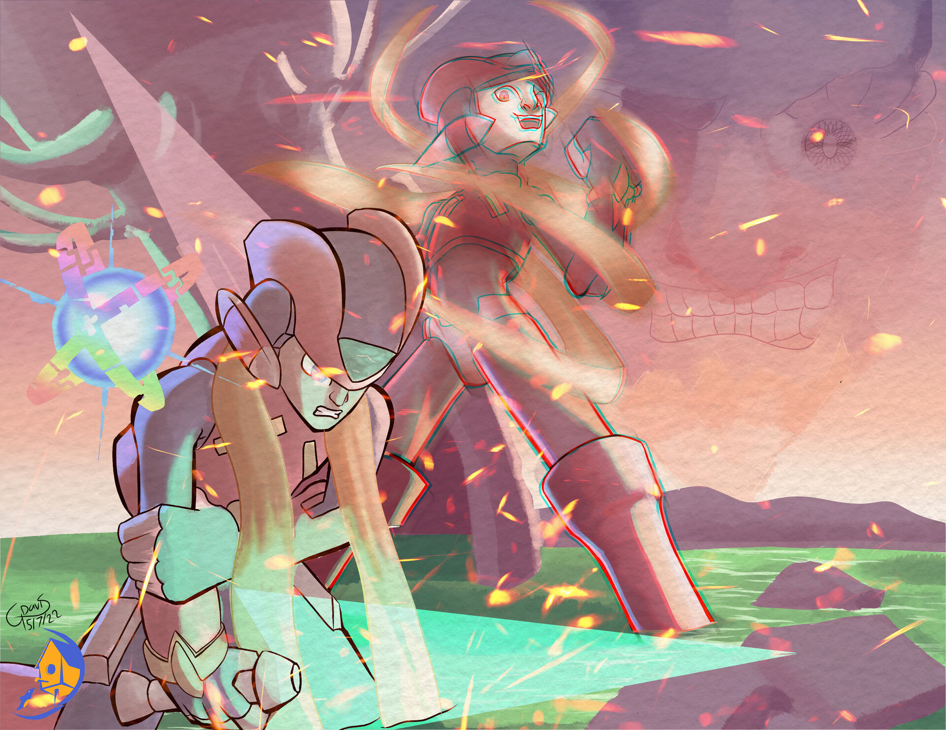 ArtStation Zero Vs Omega