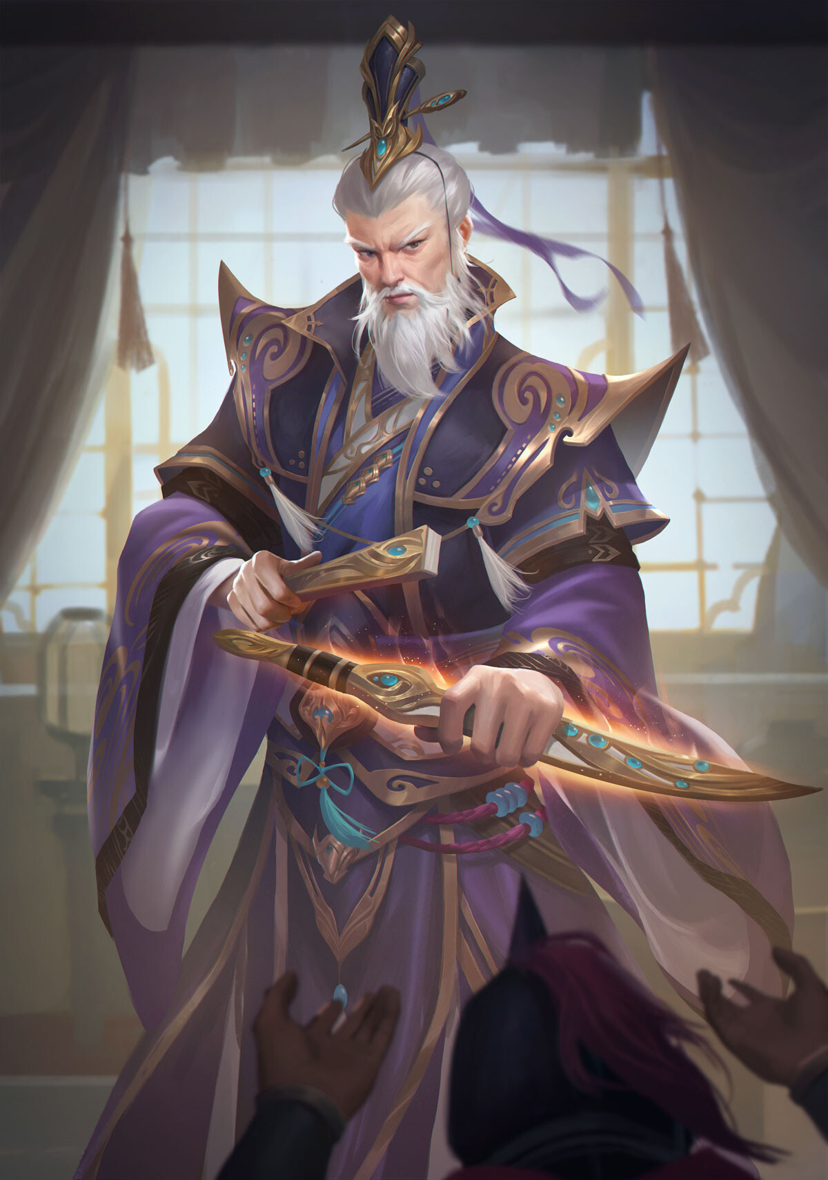 ArtStation 三国 王允觉醒