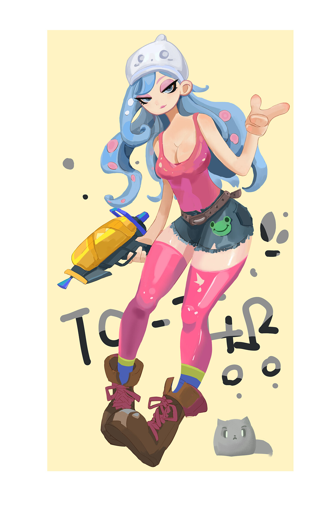 ArtStation Splatoon 3 fan art