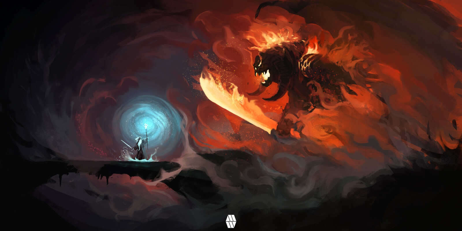 Photoshop Study - 'Balrog' study 02